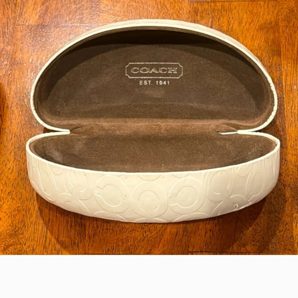 Three-item Coach Bundle Wallet, Sunglasses, Case